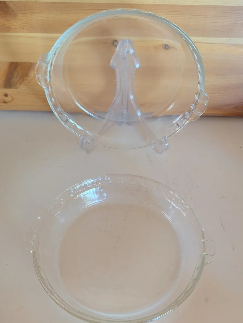 Pyrex clear glass